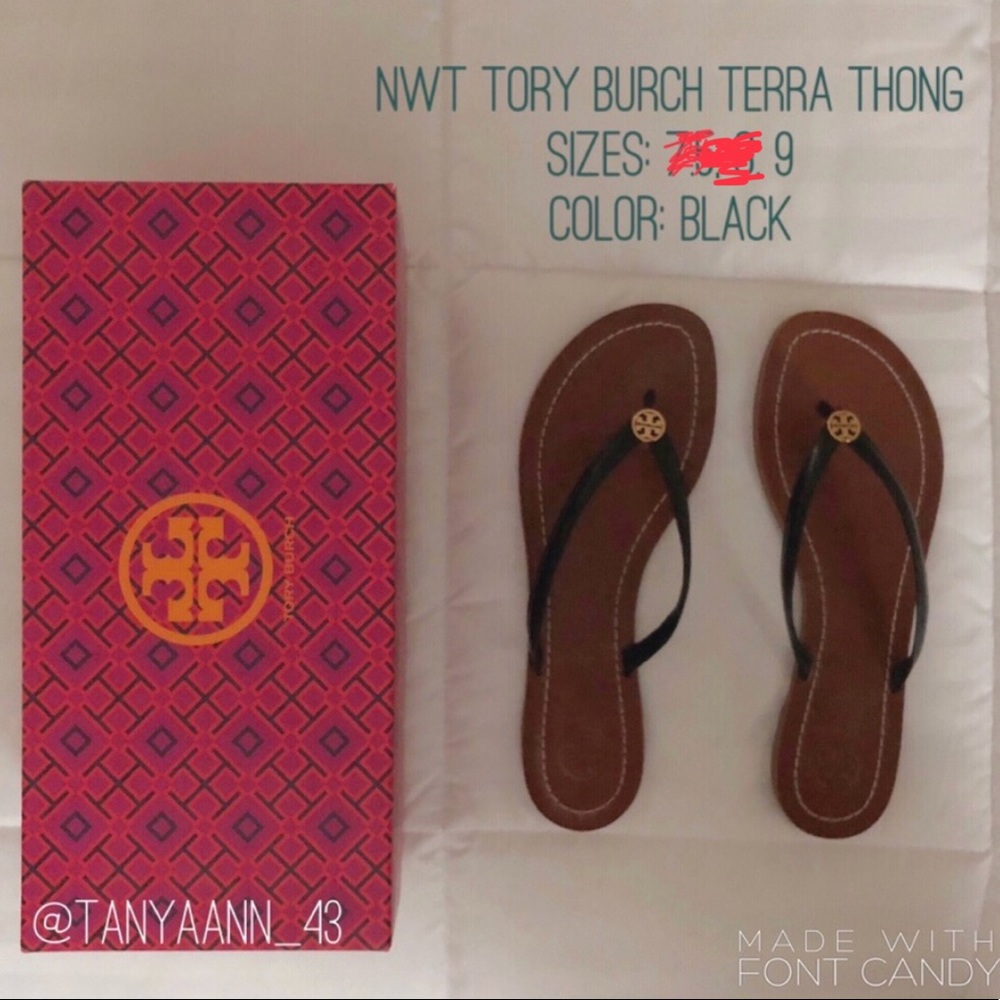 NWT Tory Burch Terra Thong Sandal